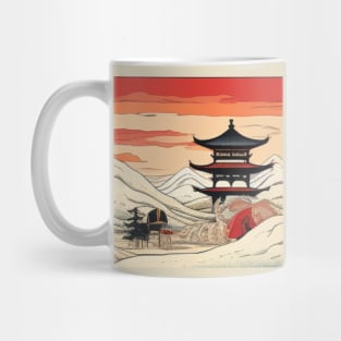 JAPANESE WOODBLOCK PRINT Mug